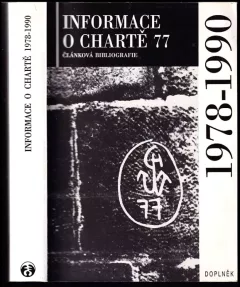 Informace o Chartě 77 1978-1990 : článková bibliografie