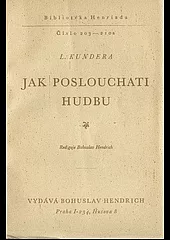 Jak poslouchati hudbu/ O řečníku/ Myšlenky Marka Aurelia