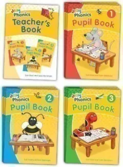 Jolly Phonics Class Set (30 of each Pupil book 1, 2 & 3, plus 1 Teacher's Book)