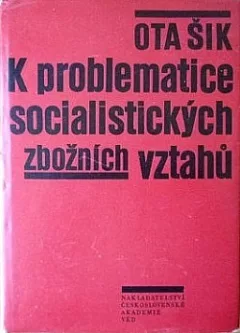 K problematice socialistických zbožních vztahů