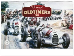 Kalendář 2027 nástěnný: Oldtimers, 64 x 42 cm