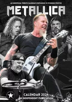 Kalendář Metallica 2024  (29,7 x 42 cm)