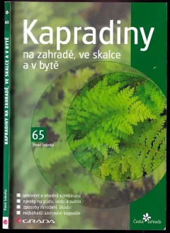 Kapradiny na zahradě, ve skalce a v bytě