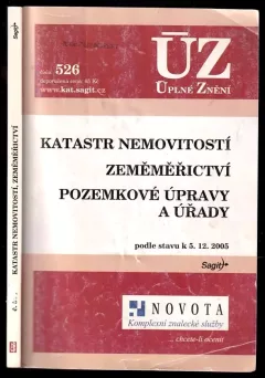 Katastr nemovitostí, zeměměřictví, pozemkové úpravy a úřady