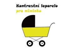 Kontrastní leporelo pro miminka