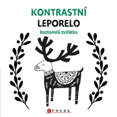Kontrastní leporelo: Roztomilá zvířátka