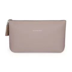 Kosmetická taška ELEGANCE MAXI Leather Mocca