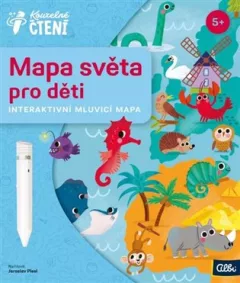 Kouzelné čtení - Mapa světa pro děti
