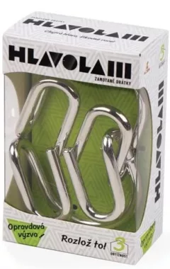 Kovový hlavolam – Zamotané drátky