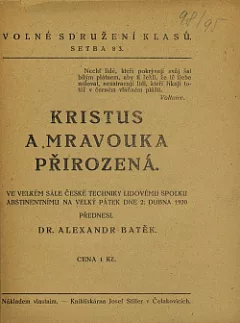 Kristus a mravouka přirozená