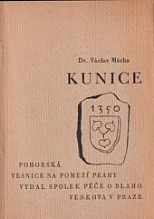 Kunice: pohorská ves na pomezí Prahy