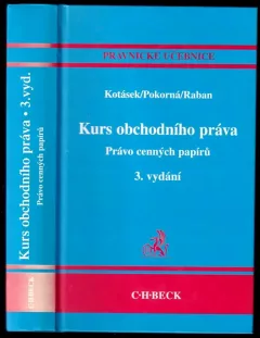 Kurs obchodního práva : právo cenných papírů