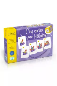 Le français en s´amusant: Cinq cartes, une histoire