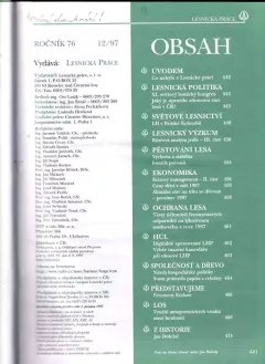 Lesnická práce: ročník 76