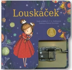 Louskáček - kniha s hracím strojkem