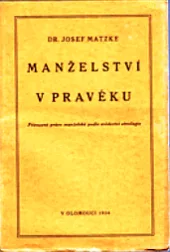 Manželství v pravěku