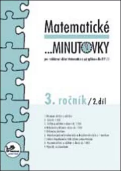Matematické minutovky pro 3. ročník/ 2. díl - 3. ročník - Hana Mikulenková, Josef Molnár