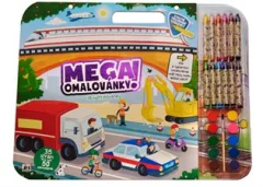 Mega omalovánky - Doprava