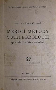 Měřicí metody v meteorologii spodních vrstev ovzduší