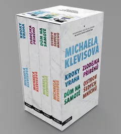 Michaela Klevisová BOX 2/1-4 (Kroky vraha, Zlodějka příběhů, Dům na samotě, Ostrov šedých mnichů)