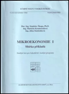 Mikroekonomie I