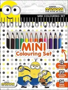 Mini blok s pastelkami Mimoni 2