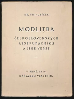Modlitba československých assekuračníků a jiné verše