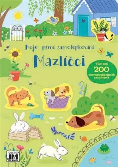 Moje první samolepkování -  Mazlíčci