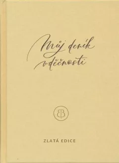 Můj deník vděčnosti - zlatá edice