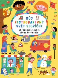 Můj pestrobarevný svět slovíček: Obrázkový slovník všeho kolem nás