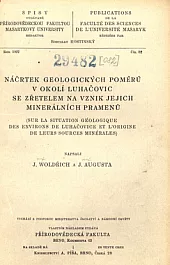 Náčrtek geologických poměrů v okolí Luhačovic se zřetelem na vznik jejich minerálních pramenů
