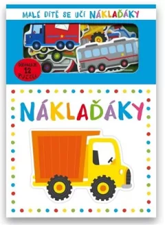 Náklaďáky - Obsahuje 12 puzzle