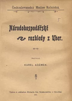 Národohospodářské rozhledy z Uher