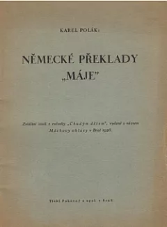 Německé překlady Máje