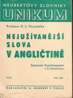 Neubertovy slovníky unikum - nejužívanější slova v angličtině