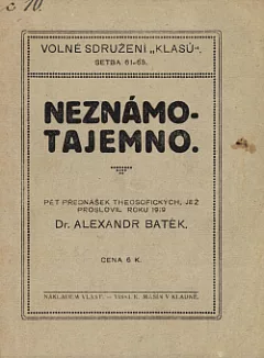 Neznámo - tajemno