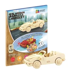 NiXiM Dřevěné 3D puzzle