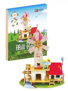 NiXiM Dřevěné 3D puzzle