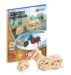 NiXiM Dřevěné 3D puzzle