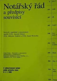 Notářský řád a předpisy souvisící