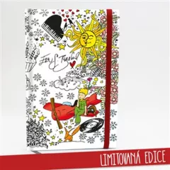 Notes A5 Eva S.Burešová - čistý / Princ