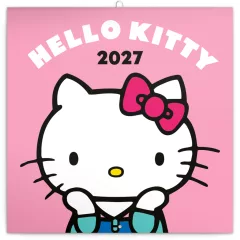 NOTIQUE Grid calendar Hello Kitty 2027, 30 x 30 cm