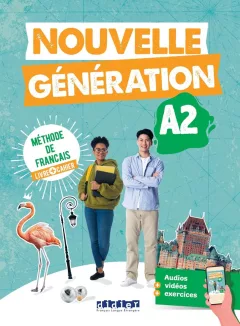 Nouvelle Génération A2 Livre + Cahier+didier.fle.app. 2022