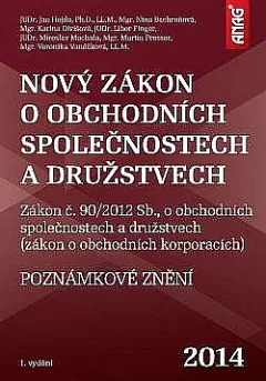 Nový zákon o obchodních společnostech a družstvech 2014 – poznámkové znění