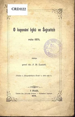 O kupování býků ve Švýcařích