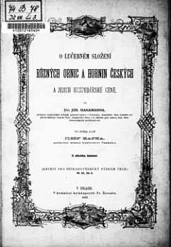 O lučebném složení různých ornic a hornin českých