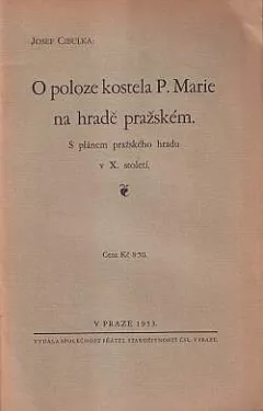 O poloze kostela P. Marie na Hradě pražském