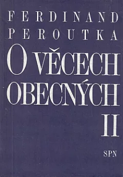 O věcech obecných II