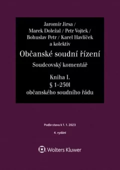Občanské soudní řízení, Soudcovský komentář. Kniha I (§ 1 až 250l o. s. ř.)