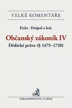 Občanský zákoník IV: Dědické právo (§ 1475-1720)
